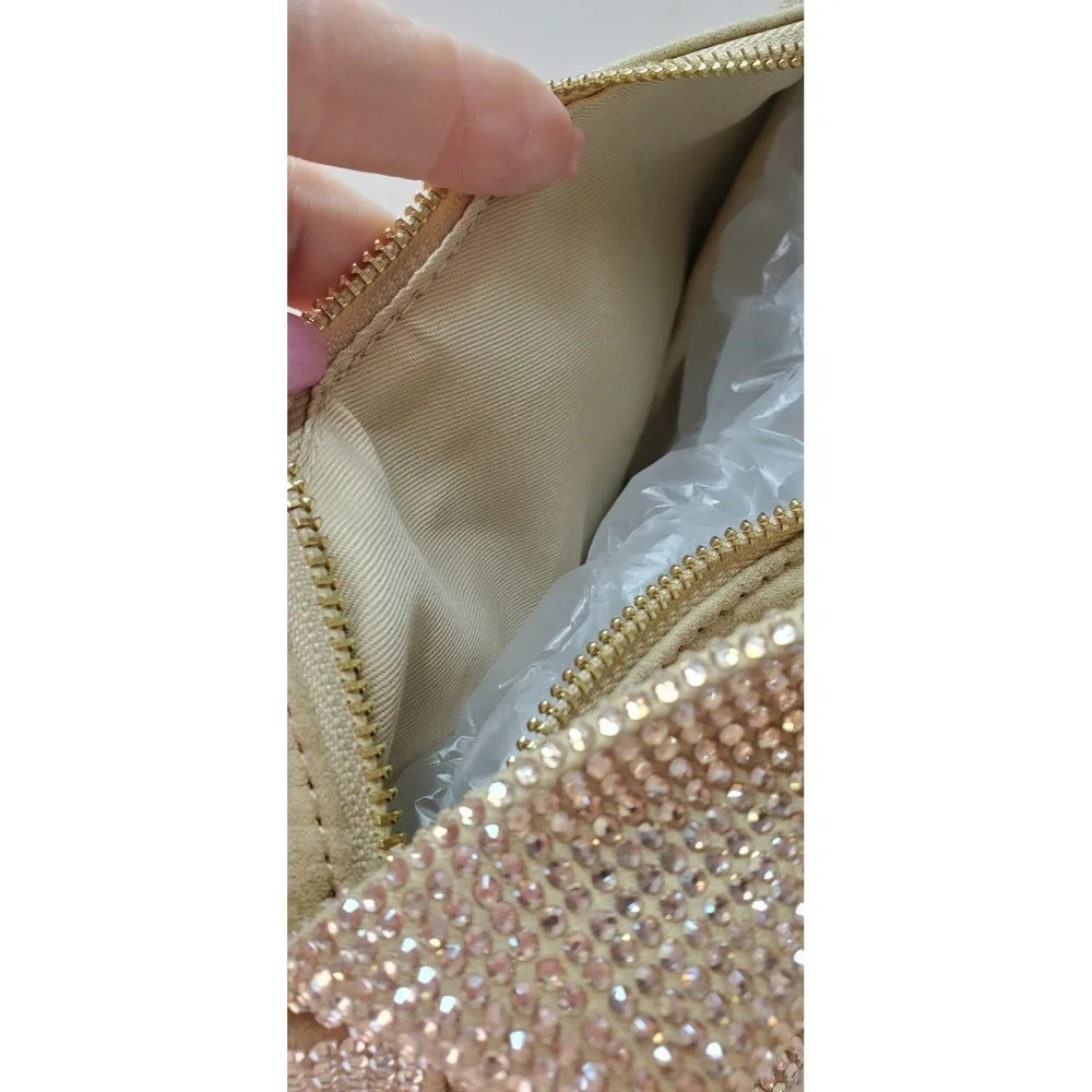 Rhinestone Bow Clutch Hobo Bag for Women Evening Handbag‎